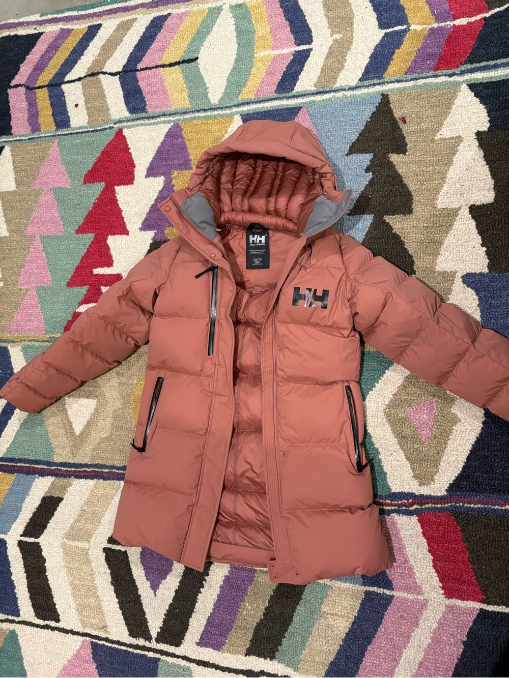 Helly Hansen Women's Dusty Rose Long Puffer Coat